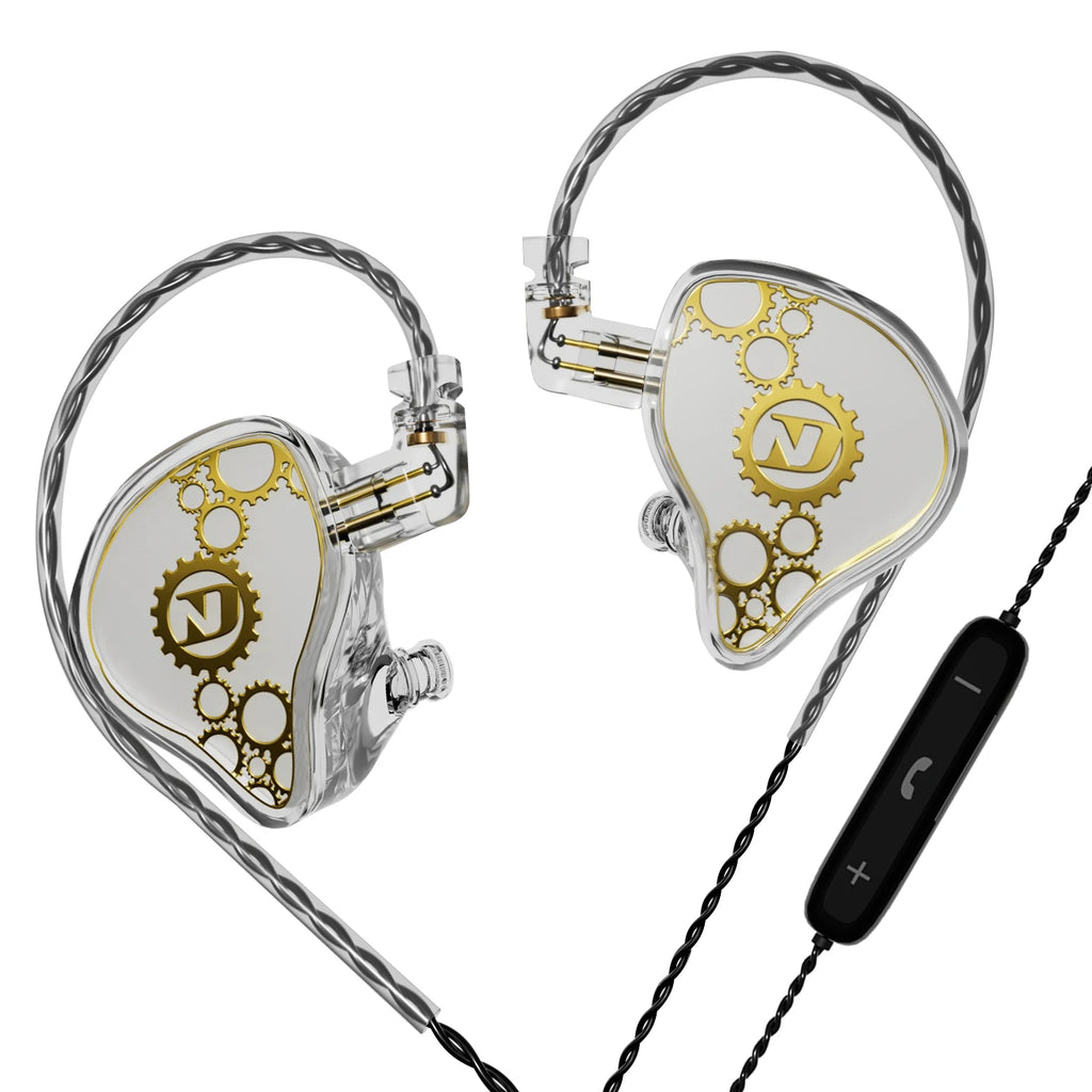 ND Venus High Performance Dynamic Headphones Universal Double PINPluggable Cable Change Design Widely Compatible Devices
