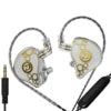 ND Venus High Performance Dynamic Headphones Universal Double PINPluggable Cable Change Design Widely Compatible Devices