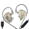 ND Venus High Performance Dynamic Headphones Universal Double PINPluggable Cable Change Design Widely Compatible Devices