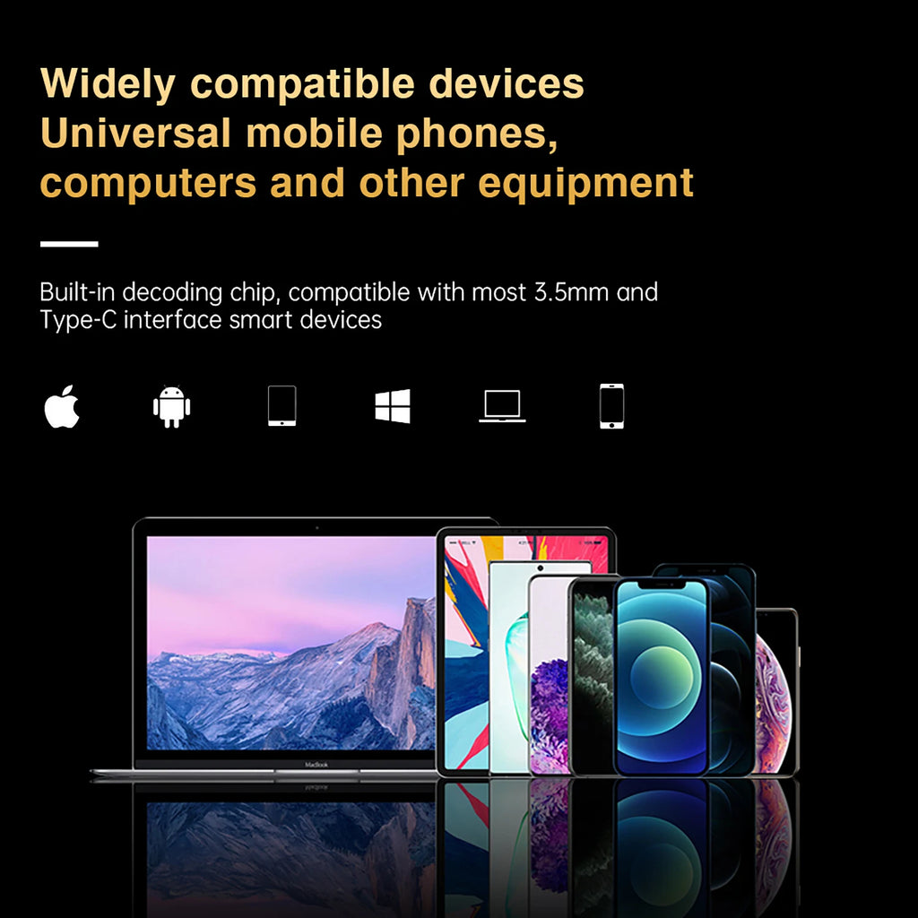 ND Venus High Performance Dynamic Headphones Universal Double PINPluggable Cable Change Design Widely Compatible Devices