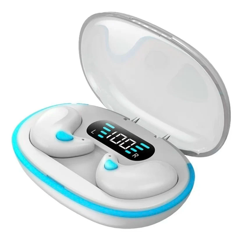Wireless headphones - for sleeping, mini earphones, with Bluetooth, stereo, comfortable, microphone, HD call